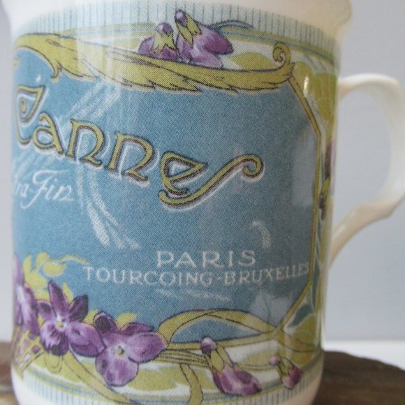 Mug Violette de Cannes Savon Extra-Fin 837 Paul Tranoy by Crown Trent, England - Picture 5 of 10